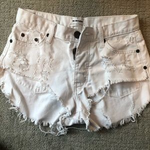 One Teaspoon Roller Cut Offs